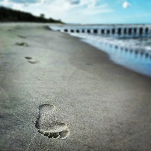 Oryginalny odcisk stopy autora bloga :)